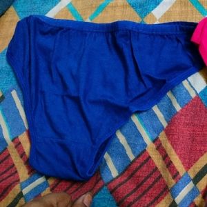 Blue Lycra Brief