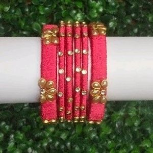 Silk Thread Bangles 🧵