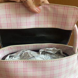 Gingham Shoulder Bag