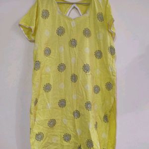 Kurti With Pearl Design