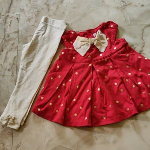 Baby Girl Frock With Pant