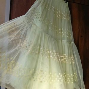 Most Beautiful Lehenga For Women In Green Colour