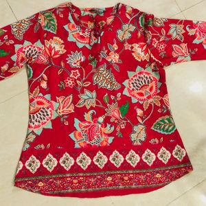 New Kalamkari Print Top