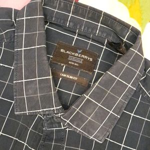 Blue Checks Mens Shirt