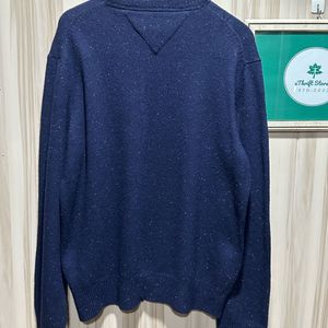 Tommy Hilfiger Blue Lambswool sweater