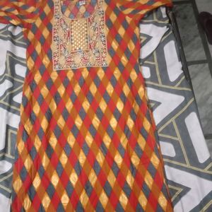 multicolored kurti