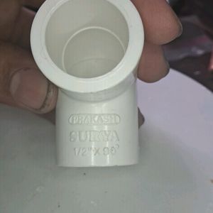 L Angle Half Inch PVC Connector