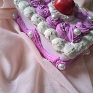 Cute Fake Cake Box *handmade