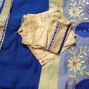 Peacock Design Saree