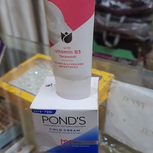 BRAND NEW COMBO OF FACE WASH AND CREAM