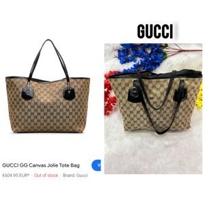 Gucci GG Canvas Julie Tote Bag