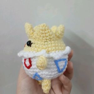 ⊹˚₊ cute crochet togepi plushie ₊˚⊹