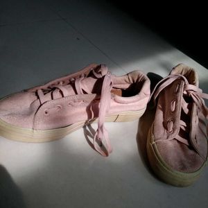 Suede casual shoes