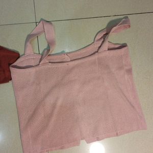 Women Combo Pack Of 2 Crop Top