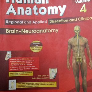 BD Chaurasia For Anatomy