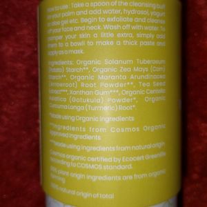 Earth Rhythm Gotu Kula White Turmeric Cleansing Buff