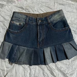 Y2k Denim Old Vintage Skirt 🎀