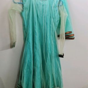 Girls Anarkali Dress with Dupatta