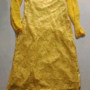 Amazing Yellow Kurti