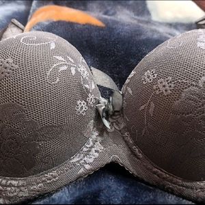 greenGrey Padded Bra Pushup