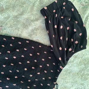 ONLY polka dots cropped top