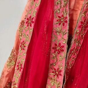 Combo 2 Dress,Corel Embroidered Lehenga Choli