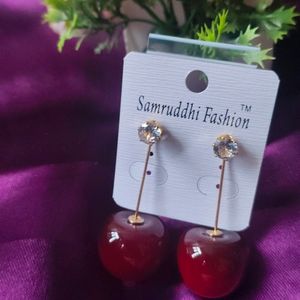 Cherry 🍒 Design Earrings