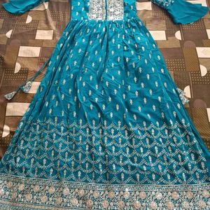 Wedding Naira Cut Kurti Palazzo Set