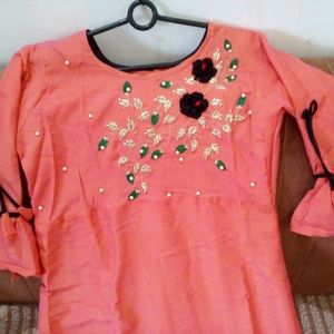 Beautiful Work Kurti For Women