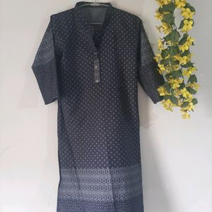 Elegant Blue Kurta WITH FREEBIES!!