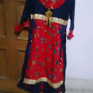 Kurti Set For Girls Age 10 To 12 Years..