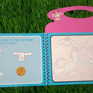 Sanrio Water Coloring Book