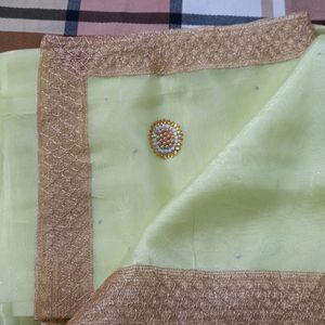 New Simple Designer Tissue Fancy Saree