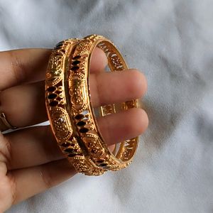 Golden bangles