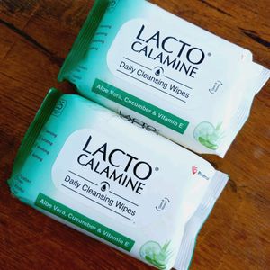 Lacto Calamine Daily Cleansing Wipes