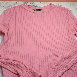 Long Sleeved Ribbed Top