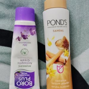 Ponds Sandal Powder And Boroplus Healthy Skin