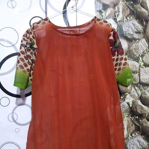 Handmade New Transprint Kurti