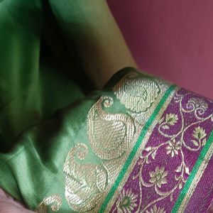 SILK SAREE🩷💚