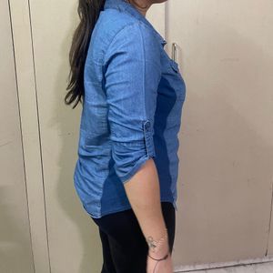 Blue Shirt top