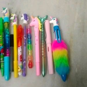 12 Pieces Of Unicorn Pen