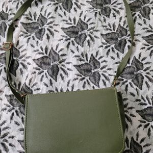 Green Sling Bag