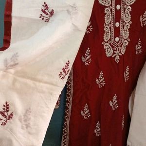 Chikankari Suit Set