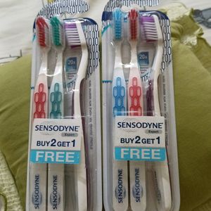 Combo Pack Of Soft Toothbrushes