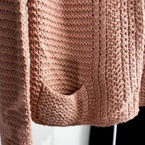 Peach Cardigan