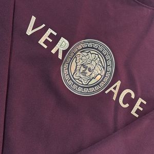 Versace Maroon Full Sleeve T-Shirt