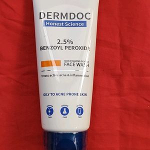 Dermdoc 2.5% Benzoyl Peroxide Face wash