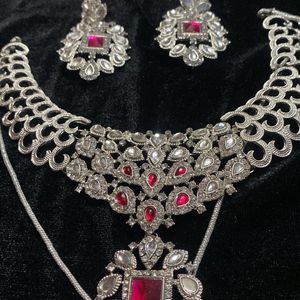 RUBY CHOKER SET