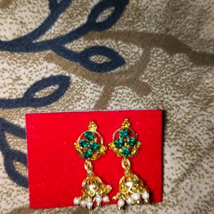 One Gram Gold Plated Earrings Combo