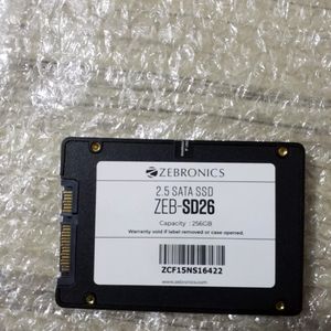 Zebronics 256gb Ssd In Warranty With Bill